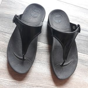 FitFlop Micro Wobble Board Jelly flip flops